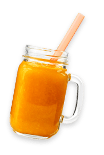 Banana & Mango smoothies from Shakes N Cakes